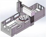 Китай Икономична гореща продажба CNC фиксирана греда Gantry Borning и фреза машина, производствена фабрика доставя висока прецизност 5 оси с евтина цена